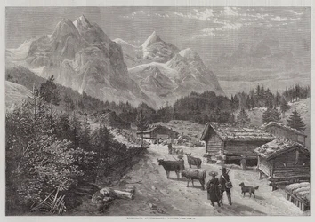 Rosenlaui, Switzerland, Winter